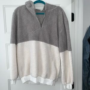 SUPER Comfy 3/4 Zip Teddy Sweater